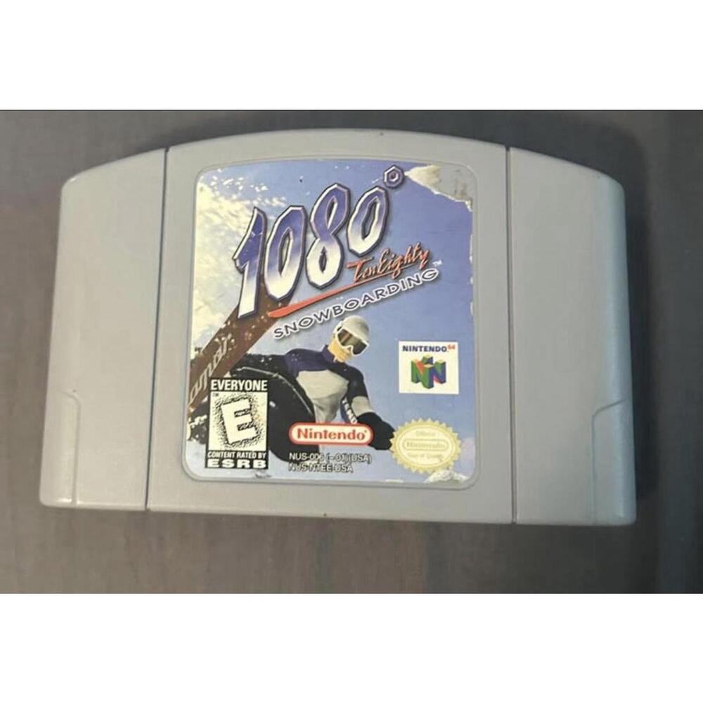 1080° Snowboarding Nintendo 64 Game Cartridge N64 TESTED FREE SHIPPING
